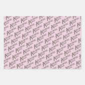 ベアアドベンチャーアドベンチャーがラッピングシートを待つ ラッピングペーパーシート (正面3)