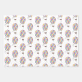 ベアアドベンチャーアドベンチャーがラッピングシートを待つ ラッピングペーパーシート (正面2)