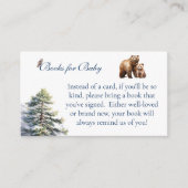 ベアアドベンチャースノーマウンテンビーリーブズベビー エンクロージャーカード (正面)