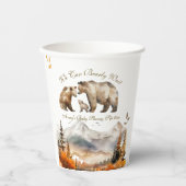 ベアアドベンチャー秋マウンテンニュートラルベビーシャワー 紙コップ (正面)