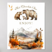 ベアアドベンチャー秋マウンテンベビーシャワーバー ポスター (正面)