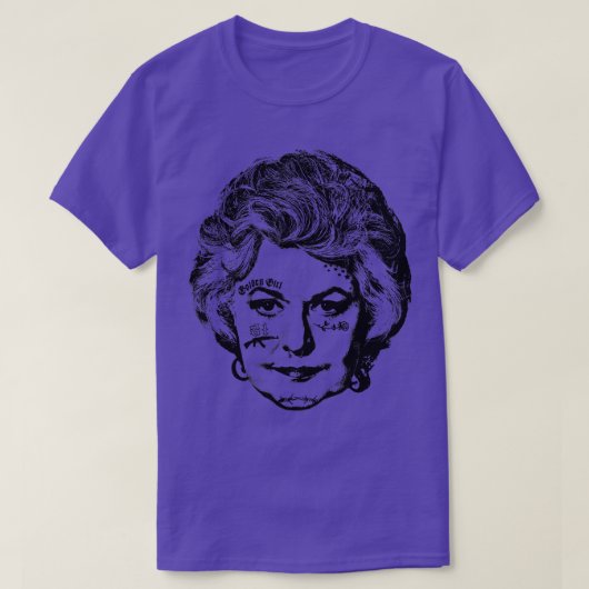 ベアアーサーパンクセティック顔デザイン Tシャツ (デザイン正面)