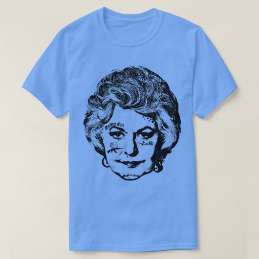 ベアアーサーパンクセティック顔デザイン Tシャツ (デザイン正面)