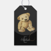 ベアアーティストデザイン – ハンドメイド裁縫 ギフトタグ (正面)