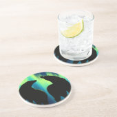 ベアアートコースター先住民アートワイルドライフベアコースター コースター (側面)