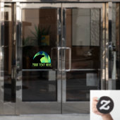 ベアアートデカールカスタムトバルベアーツウィンドンシッキング ウィンドウサイン (オフィスドア)