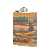 ベアアートフラスコカスタムーPolar Bear Drinkフラスコ フラスク (左)