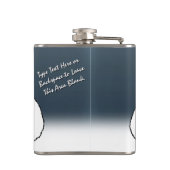 ベアアートフラスコカスタムーPolar Bear Drinkフラスコ フラスク (裏面)