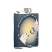 ベアアートフラスコカスタムーPolar Bear Drinkフラスコ フラスク (右)