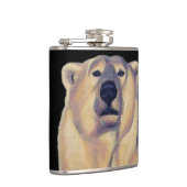 ベアアートフラスコカスタムーPolar Bear Drinkフラスコ フラスク (右)