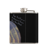 ベアアートフラスコカスタムーPolar Bear Drinkフラスコ フラスク (裏面)