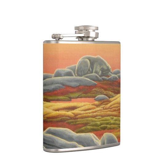 ベアアートフラスコカスタムーPolar Bear Drinkフラスコ フラスク (右)