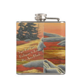 ベアアートフラスコカスタムーPolar Bear Drinkフラスコ フラスク (裏面)