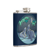 ベアアートフラスコカスタム先住民ベアドリンクフラスコ フラスク (右)