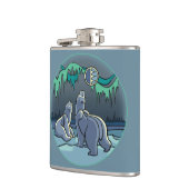 ベアアートフラスコカスタム先住民ベアドリンクフラスコ フラスク (左)