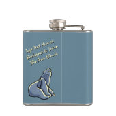 ベアアートフラスコカスタム先住民ベアドリンクフラスコ フラスク (裏面)