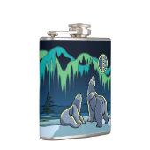 ベアアートフラスコカスタム先住民ベアドリンクフラスコ フラスク (右)