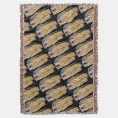 ベアアートブランケットポーラベアアートブランケット スローブランケット (正面縦)