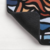 ベアアートマウスパッドスタイリッシュワイルドライフアートマウスパッド マウスパッド (コーナー)