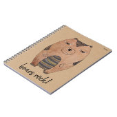 ベアイラストレーション新学期事務所 ノートブック (左側)