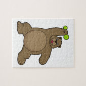 ベアウィズダンベルアットヨガフィットネス ジグソーパズル (横)