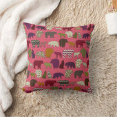 ベアウルフのジオピンク クッション (ブランケット)