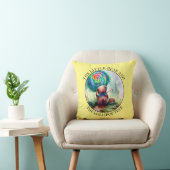 ベアカラフルウォーター色子供部屋装飾用クッション クッション (椅子)