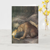 ベアキスカード カード (黄色い花)