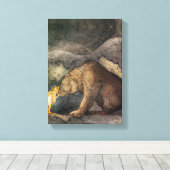 ベアキス キャンバスプリント (インサイチュ (ウッドフロア))