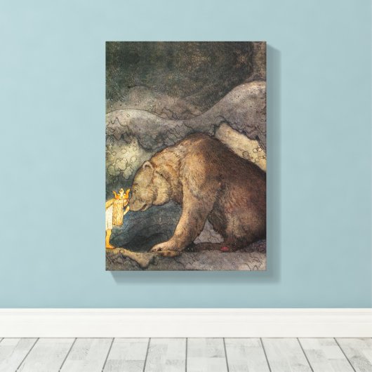 ベアキス キャンバスプリント (インサイチュ (ウッドフロア))