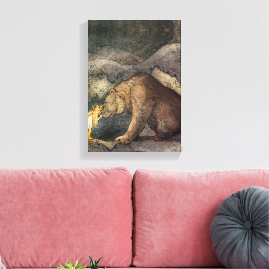 ベアキス キャンバスプリント (インサイチュ (リビング))