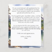 ベアキュブの冒険は赤ん坊のシャワー感謝していを待っている (裏面)