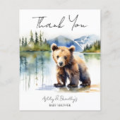 ベアキュブの冒険は赤ん坊のシャワー感謝していを待っている (正面)