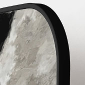 ベアキュブピックルパーソナライズされたボールパドル ピックルボールラケット (左詳細)