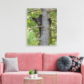 ベアキュブ登山ツリー キャンバスプリント (インサイチュ (リビング))