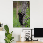 ベアキュブ登山Aツリー ポスター (ホームオフィス)