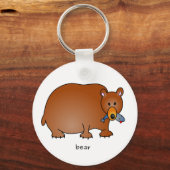 ベアキーチェーン キーホルダー (正面)