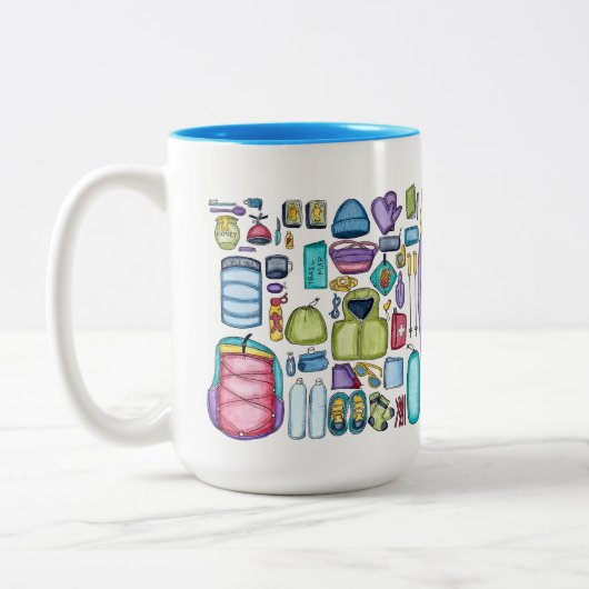 ベアギアスプレッドバックパッカーマグ ツートーンマグカップ (左)