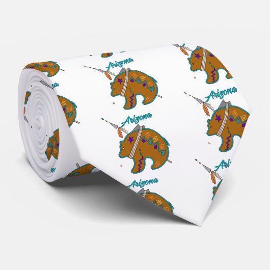 ベアクラン矢印 ネクタイ (ロール)