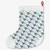 ベアクリスマスストッキングカスタムポーラベアストッキング ラージクリスマスストッキング (裏面)