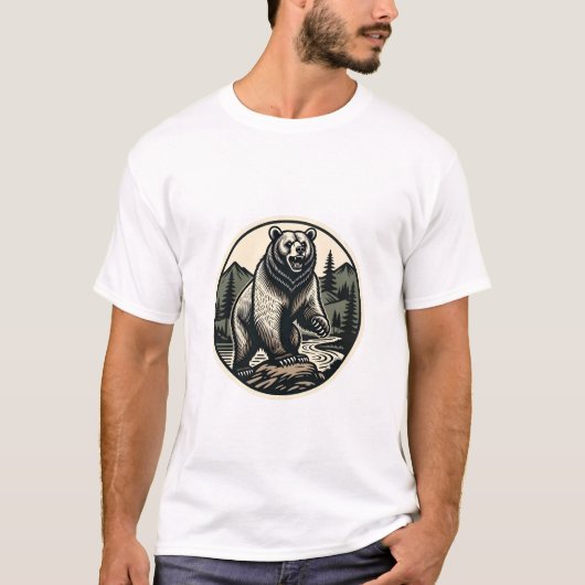 ベアクレストの森 Tシャツ (正面)