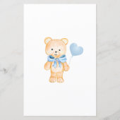 ベアグリーン推測ベビー機能ベビーシャワーゲーム (裏面)