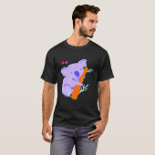 ベアコアラスラブアイコニックなオーストラリアの動物 Tシャツ (正面フル)