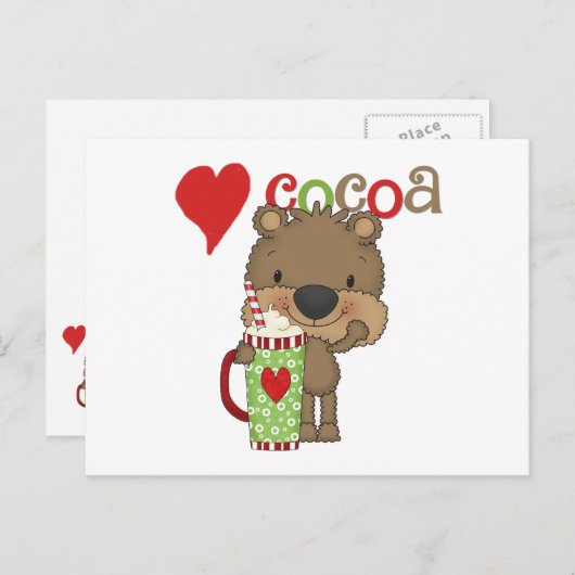 ベアココアラブホリデイ シーズンポストカード (正面/裏面)