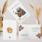 ベアシェフお父さんのデイカード 招待状