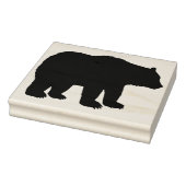 ベアシルエ威厳のあるットスタンプ ラバースタンプ (スタンプ)