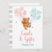 ベアジェンダーがバロオンカードとギフトを明らかにする サンキューカード (正面/裏面)