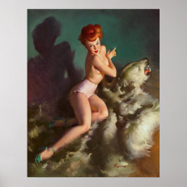 ベアスキンのピン留め ポスター