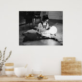 ベアスキンラグ， 1938 ポスター (キッチン)