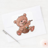 ベアステッカー スクエアシール (封筒)